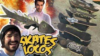 Patinamos con tablas muy locas / SKATES DEL INFIERNO