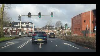 Driving Tour on Dutch Way I Heemstede - Haarlem I No Music- No Talk