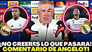 ¡No vas a creer lo que dijo Ancelotti tras la victoria del Real Madrid y el gol de Mbappé!