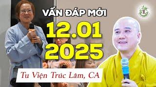 Vấn Đáp Mới Nhất 12.01.2025 (Tu Viện Trúc Lâm, Canada) - Thầy Thích Pháp Hòa