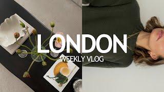 LONDON WEEKLY VLOG | Book Sleepover & Cake Making