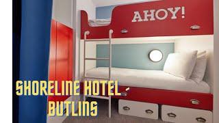 Butlins Bognor Regis, Shorline Hotel family room Tour, culumbus quarters.