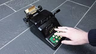 The Astra "Baby" Adding Machine