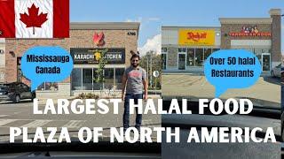 Largest Halal Food Plaza in Mississauga. Canada. Over 50 Halal Restaurants