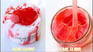 *I Got Scammed* Buying the Worst Rated Scam Slimes And Comparing It to What It Advertised