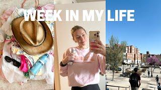 COLLEGE WEEK IN MY LIFE | spring break prep, midterm szn and class - university of tennessee