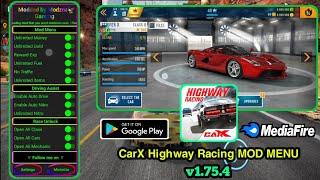 CARX HIGHWAY RACING MOD MENU 1.75.4 UNLOCK ALL CARS - NEW UPDATE!