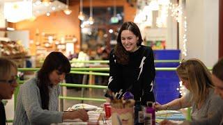 Laurel Greenfield Paint Night at Boston Public Market