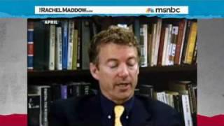 Rachel Maddow- Rand Paul on (1) civil_ federal and business rights