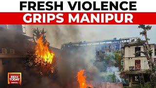 Fresh Violence In Manipur, Ex-Chief Minister's House Attacked | India Today