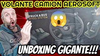 VOLANTE CAMION E BUS AEROSOFT UNBOXING GIGANTE SU PC 