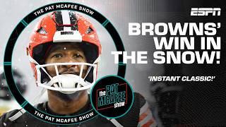 'INSTANT CLASSIC' ️ Pat McAfee reacts to Browns’ UPSET win over the Steelers! | The Pat McAfee Show