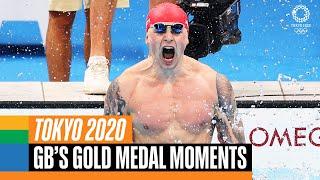   Team GB's gold medal moments at #Tokyo2020 | Anthems