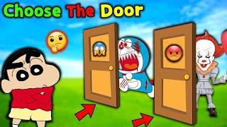 Don't Choose The Wrong Door  || Funny Game Roblox