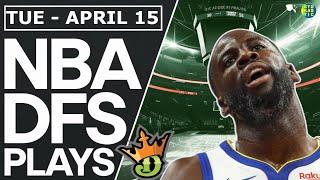 DraftKings NBA DFS Picks Today (4/15/25) | NBA DFS ConTENders