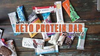 Every Keto Protein Bar Ranked! UPDATED FOR 2019