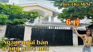 NGẬM NGÙI Bán Trong Nước Mắt | Biệt Thự MiNi 7m x 20m Đường Tô ký Tân Xuân hóc môn