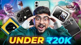 Top 5 Best GAMING Smartphone under ₹20,000 in 2024 | Best Mid-Range Flagship Phone Under Rs.20000