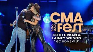 Keith Urban with Lainey Wilson – “GO HOME W U” | CMA Fest 2024