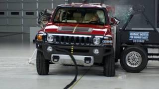 2008 Hummer H3 side IIHS crash test