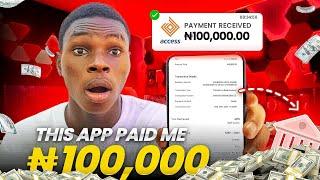 I Got Paid ₦100,000 To My Bank Account (how to make money online in nigeria 2024)