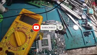 Sony MBX 224 motharboard Dead problem Solve | Sony M961 Motherboard sorting | Sony laptop Problem