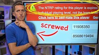Self-Rating myself on USTA.com (and getting screwed)