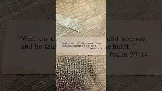 Daily Promise Psalm 27:14