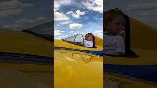 A little girl and her dream to fly. #aviation #airplane