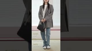 ️한섬리뷰 | 올봄 입기 좋은 한섬 아우터 #한섬 #더한섬닷컴