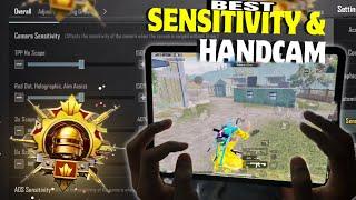 BEST  SENSITIVITY FOR ALL DEVICES | PUBG HANDCAM VIDEO