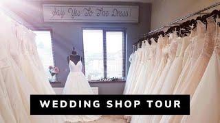 Wedding Dress shop tour (including wedding accessories)