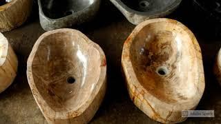 Petrified Wood Kitchen Sink