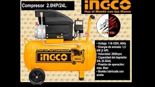 INGCO Air Compressor  2.0HP 24L AC20248