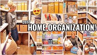 HOME ORGANIZATION IDEAS!! ORGANIZE WITH ME | DECLUTTERING AND ORGANIZING MOTIVATION 2022