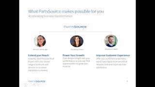 PartsSource Special Preview for Suppliers Webinar