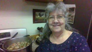 Puttin' on a Big  Pot of Winter Storm Watch Vegetable Beef Soup