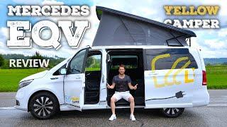 New Mercedes Benz EQV Camper Van 2022 Review