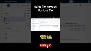 D365 FO Use Tax Explained: Setup And Purchase Order Demo | Finance And Operations