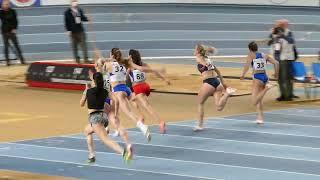 60 m Women Q2 7.40 Milana Tirnanić (SRB) 1. Place 27th Balkan Indoor Championships Istanbul 2022