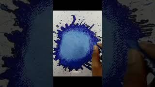 Creative Drawing ideas with watercolor drop #shorts #creativeart #somnath_khatua_art