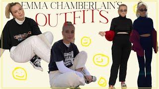 recreating Emma Chamberlain's outfits on a size 16 *mostly thrifted*