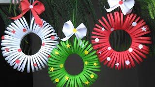 Paper Crafts For School | Christmas Crafts | Christmas Decorations Ideas | Paper Craft | Paper