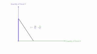 Understanding Slopes of Budget Lines (Budget Constraint)