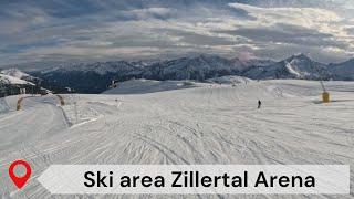 Zillertal Arena ski area - skiing in Austria