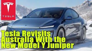 Tesla Revisits Australia With the New Model Y Juniper