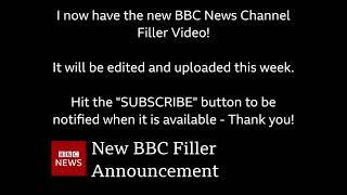 NEW BBC News Channel Filler Video Announcement