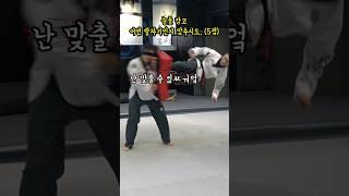 소리만 듣고 발차기 맞추는 태권도 고수들... #태권한류 #shorts
