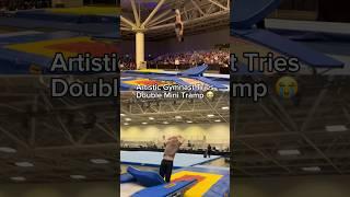 This was almost the end of me  #gymnast #gymnastics #fail #fails #trampoline #olympics #sports #d1