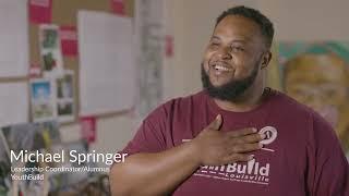 Michael Springer Describes His Experience as a YouthBuild Student